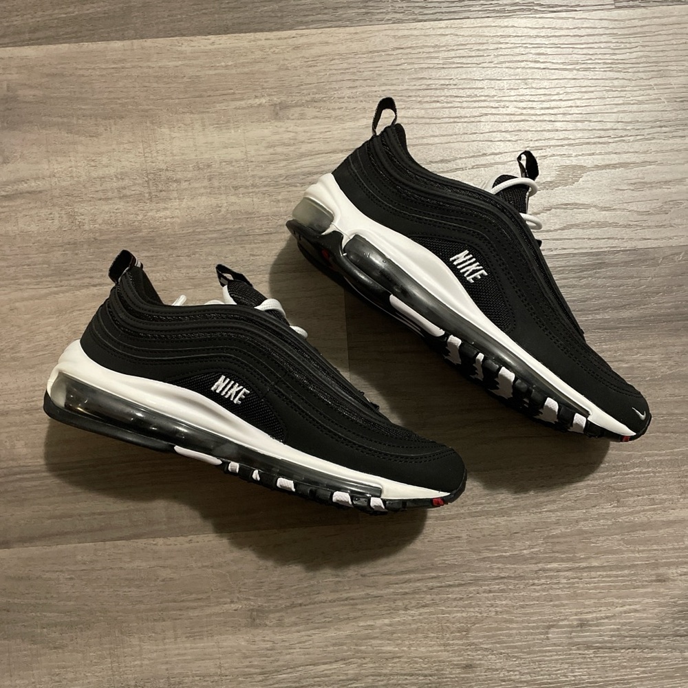 Nike Air Max 97 Black and White Sneakers